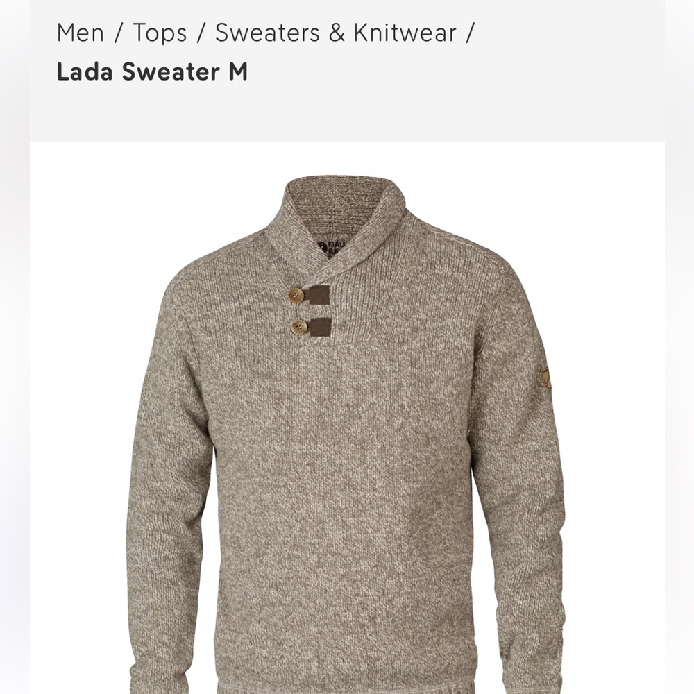 Men’s Fjallraven Lada Sweater - Picture 8 of 12